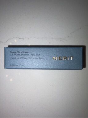 Merit Shade Slick Sheen Tinted Lip Oil - Pointelle